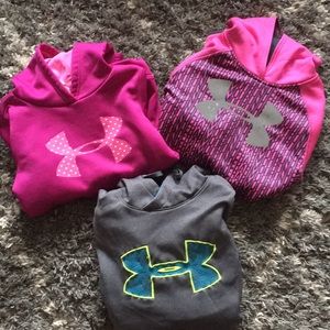 Girls Med Under Armour Hoodies